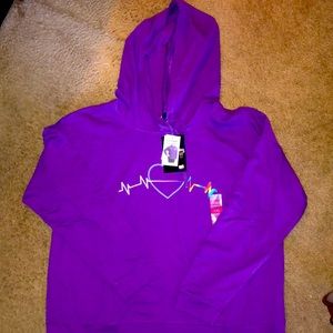 Pride inspired Purple hoodie